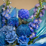 Load image into Gallery viewer, Blue Muse Grand Flower Bag
