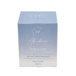 Load image into Gallery viewer, Lapis Lazuli Crystal 'Abundance' Basil &amp; Lime Scented Candle
